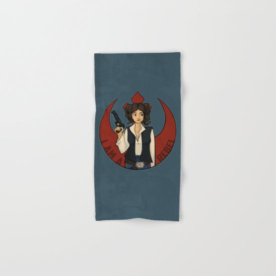 Rebel Girl Hand & Bath Towel