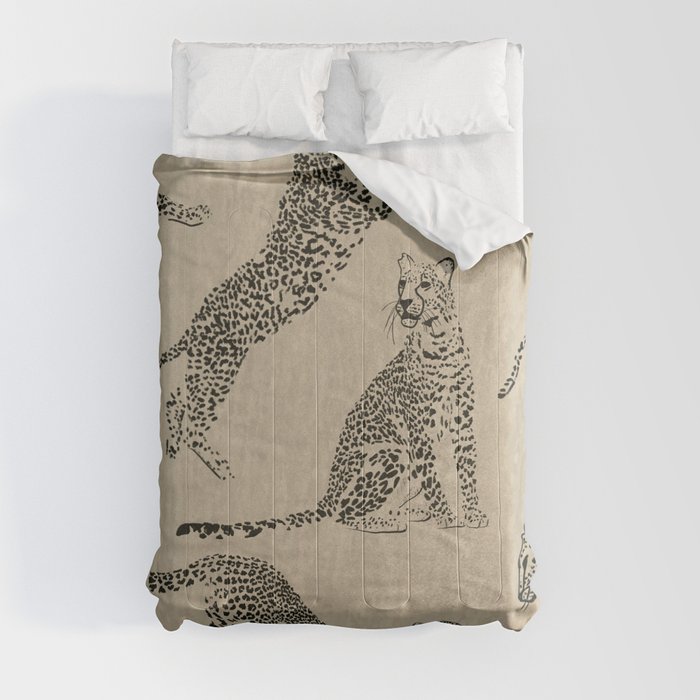 tan leopard pattern