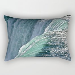 Niagara Falls - Closeup Rectangular Pillow