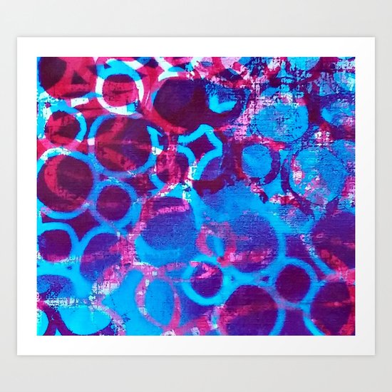 Playing with Color Art Print