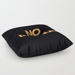 No Drama | Australian Slang  Floor Pillow