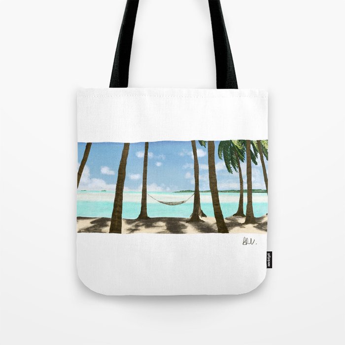 Les tropiques - The tropics Tote Bag