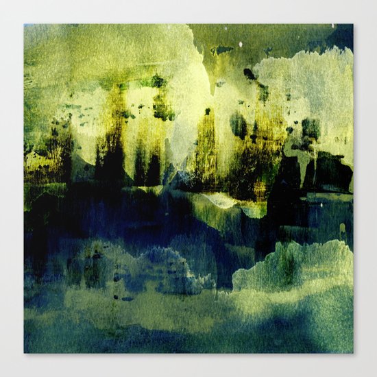 abstract landscape with light Canvas Print