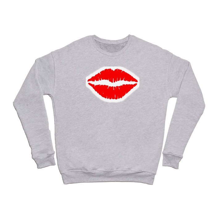 KISS LIPS COMIC Crewneck Sweatshirt