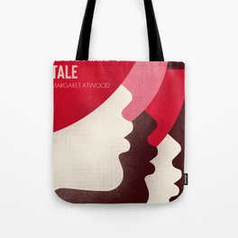 The Handmaid's tale, book cover illustration, Margaret Atwood book, Elisabeth Moss Tote Bag