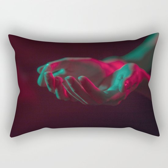 Hands 2 Rectangular Pillow