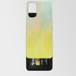 Abstract Watercolor Beautiful P 376 Android Card Case