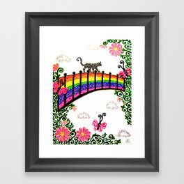 The Rainbow Bridge Framed Art Print