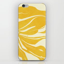 Yellow flowers iPhone Skin
