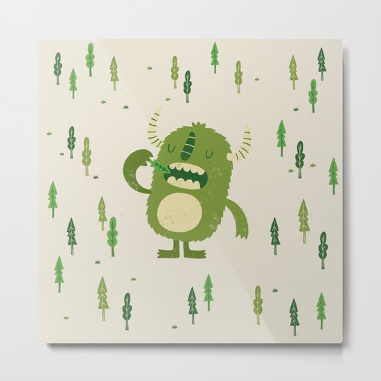 the tree muncher Metal Print