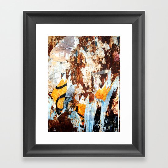 Vestiges Framed Art Print