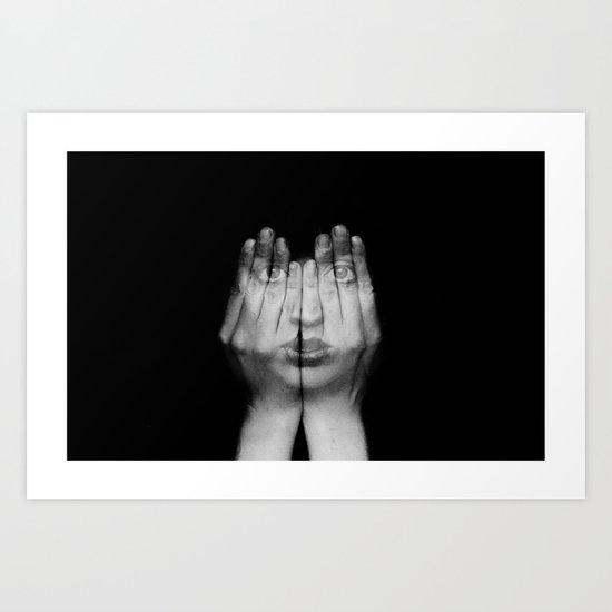 I Can See Through You Art Print