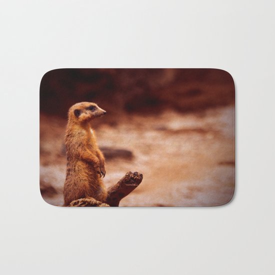 Meerkat Lookout Bath Mat