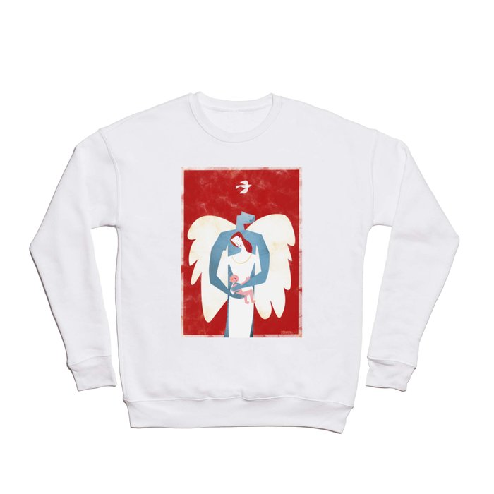 The New Christmas Family in Red Crewneck Sweatshirt