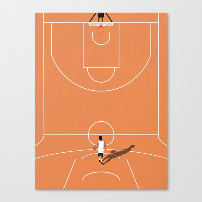 Basketball Fantasy  Canvas Print