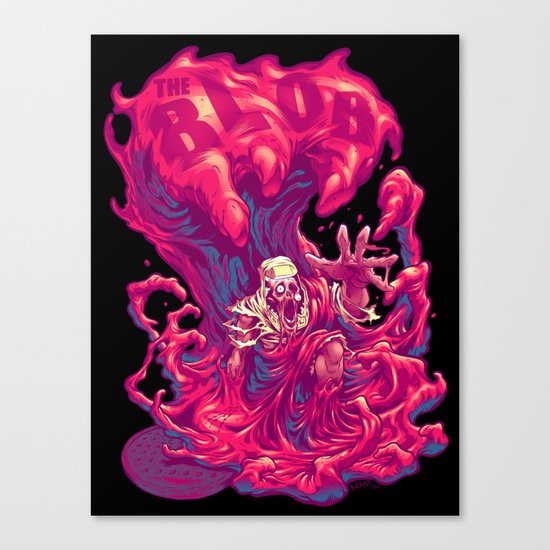 THE BLOB Canvas Print