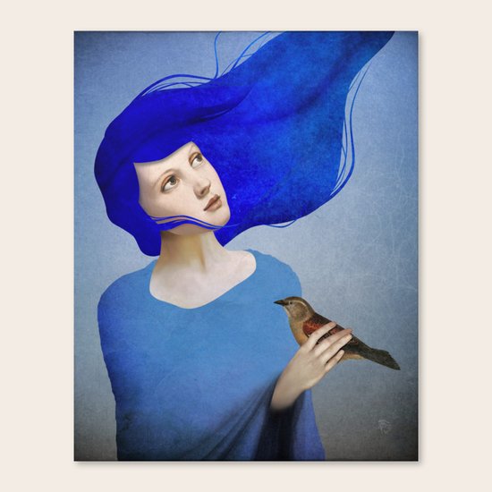 Night Bird Canvas Print