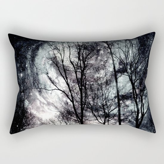 dark forest Rectangular Pillow
