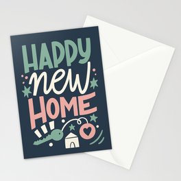 Happy New Home Stationery Cards