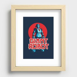 Giant Robot Recessed Framed Print