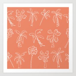 Mango Palms Art Print