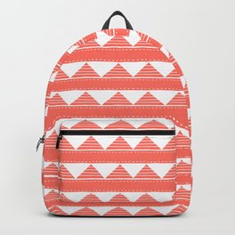 Pattern, Living Coral Backpack