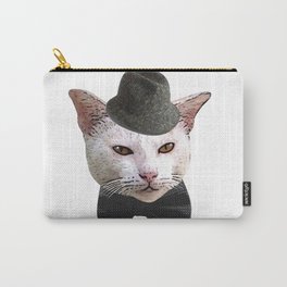 Victorian Cat Portrait Carry-All Pouch
