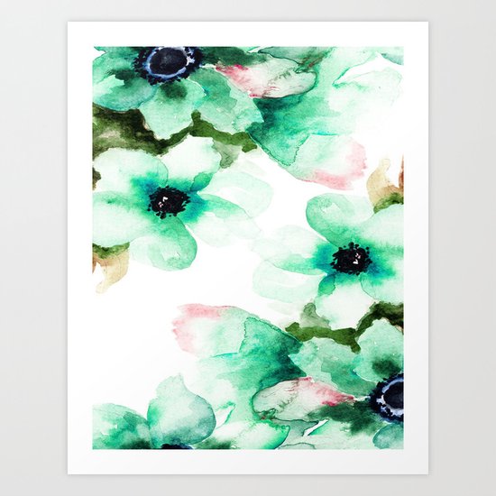 Flowers 07 Art Print