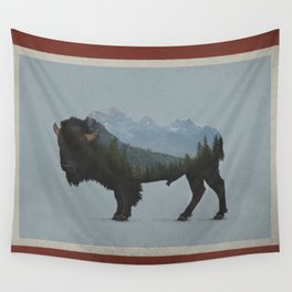 Double Exposure Wall Tapestries Society6