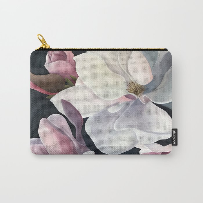 Magnolia Blooms Carry-All Pouch