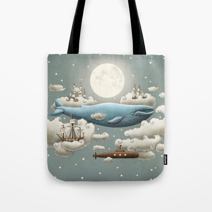 Ocean Meets Sky Tote Bag