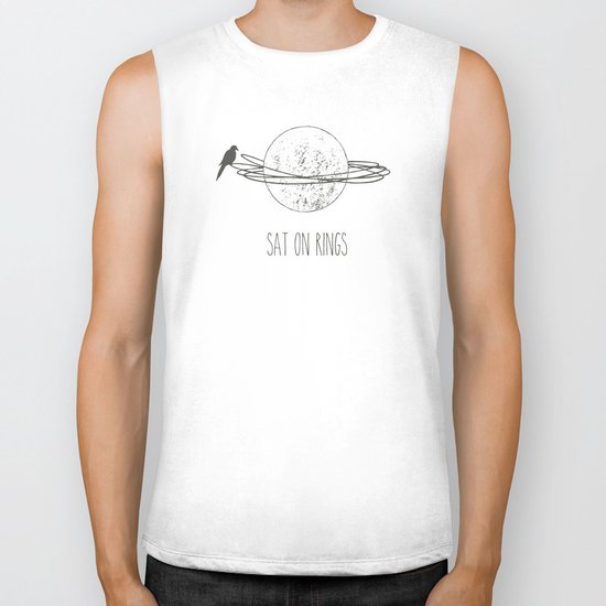 Sat On Rings Biker Tank