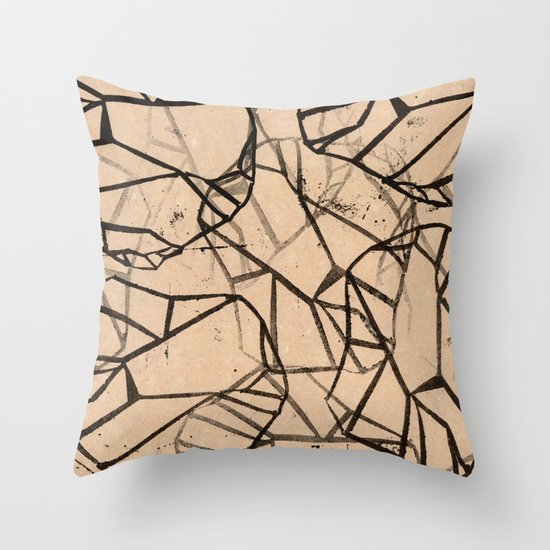 Geometric Pattern 1 Throw Pillow