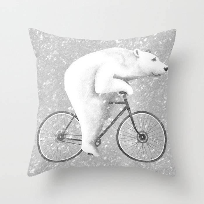Polar Express Throw Pillow