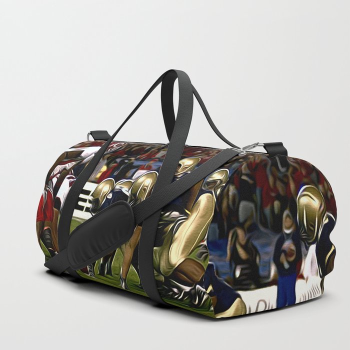 Amerika Football Duffle Bag By Karlheinzluepke Society6 Amerika Football Duffle Bag