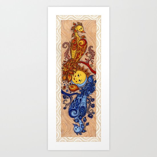 Carpe Diem, Carpe Noctem Art Print