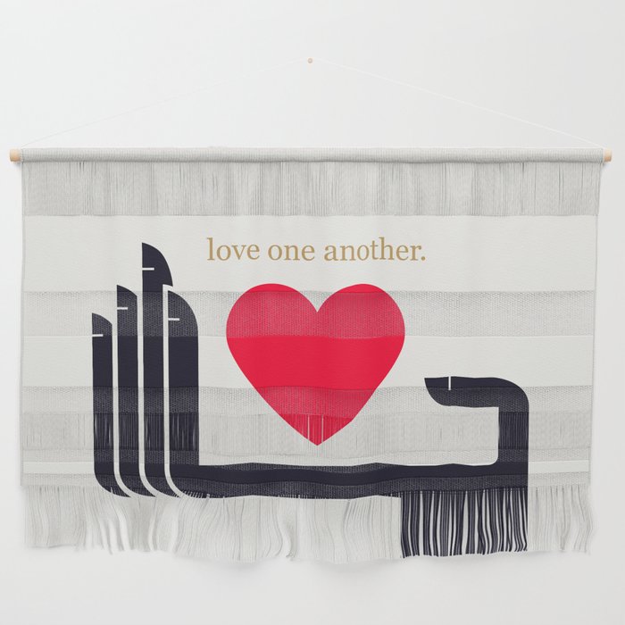 Love One Another Wall Hanging