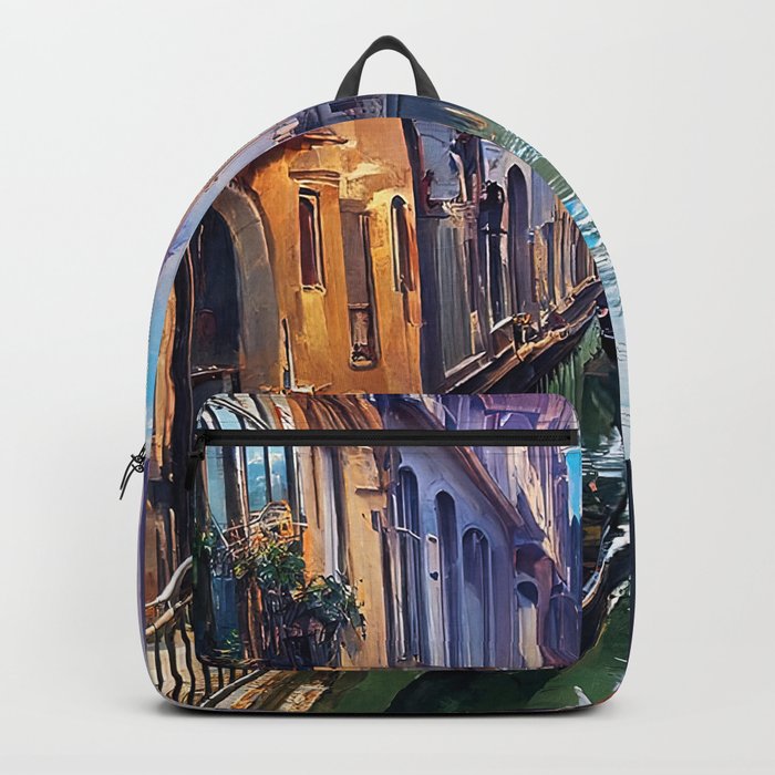 Venezia, Italian Panorama Backpack