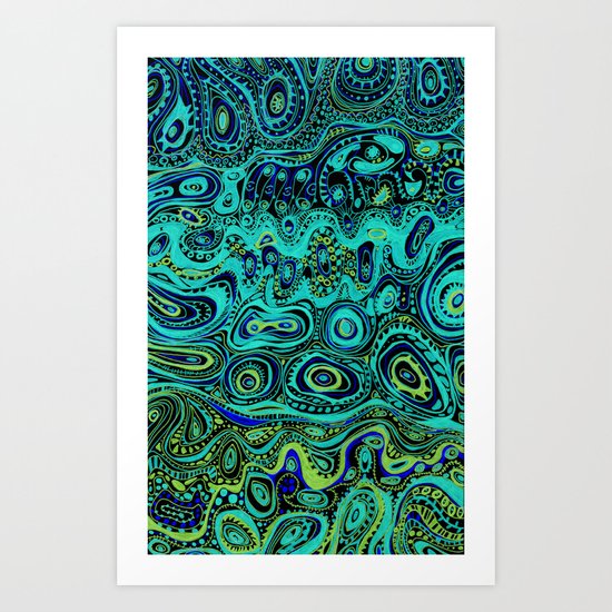 A Night's Journey Art Print