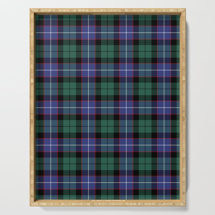 Clan Mitchell Tartan Serving Tray