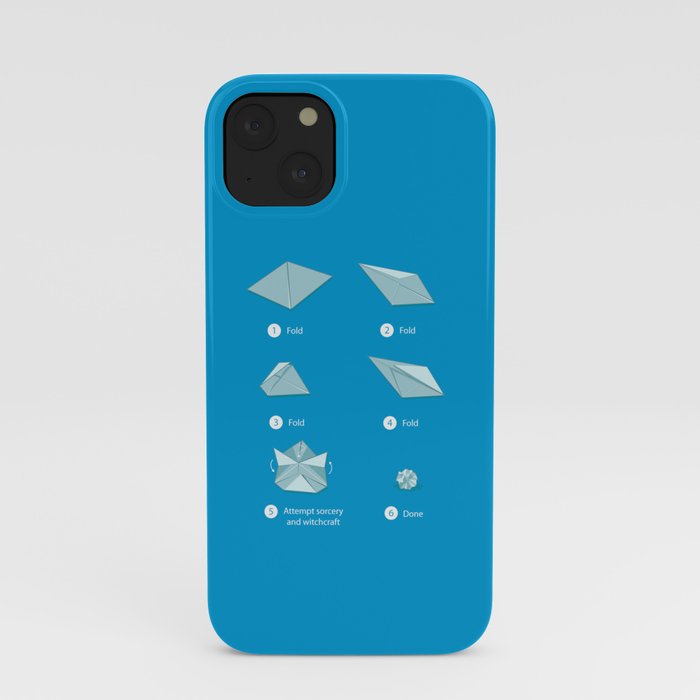 Step-by-step Origami iPhone Case