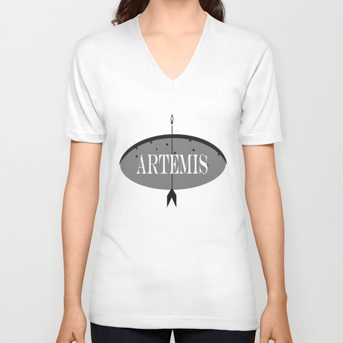 Artemis Logo V Neck T Shirt