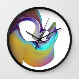 Abstract flow Wall Clock