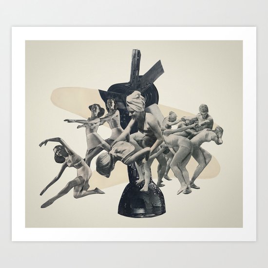The Dizzy Heights Art Print