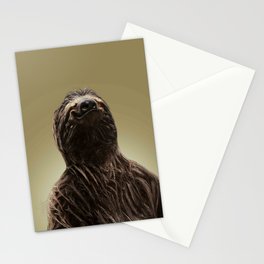 Smiling Sloth Selfie Stationery Card