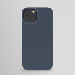 Dark Slate Blue Gray iPhone Case