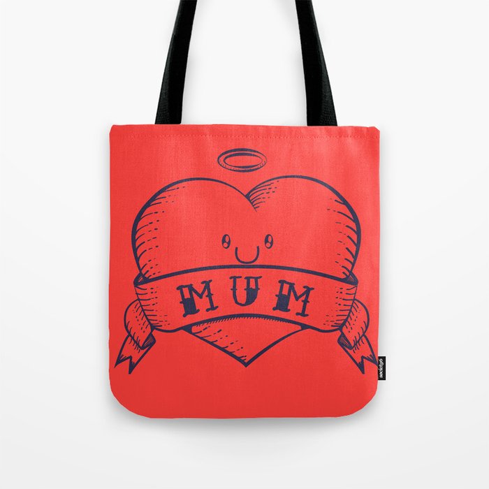 Cute Old Tattoo Style Tote Bag