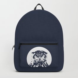 O-OWL Backpack | Graphicdesign, Graphite, Drawing, Animal, Illustrations, Vector, Owl, Digital 