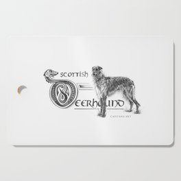 Scottish Deerhound Pure Cutting Board