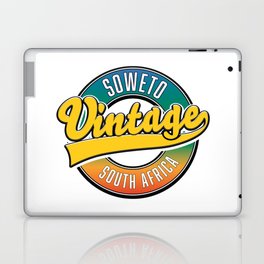 Soweto south Africa vintage logo. Laptop Skin